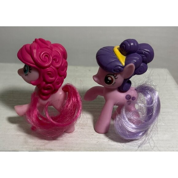 My Little Pony Mini Figurine Set Pinkie Pie & Button Belle McDonalds - Picture 5 of 9
